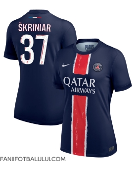 Paris Saint-Germain Milan Skriniar #37 Tricou Fotbal Replică 2024-25 Femei Acasa